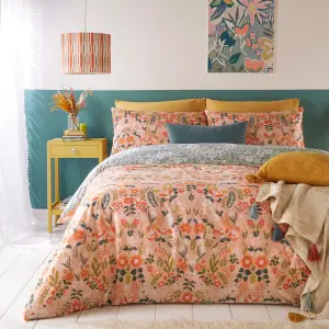 furn. Lorelei Floral Bloom Reversible Duvet Cover Set