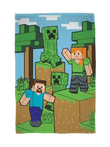 Minecraft Block Fleece Blanket