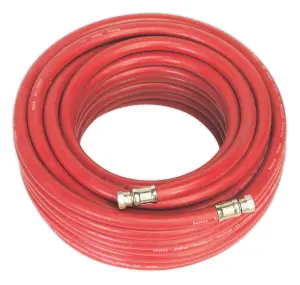 Sealey Air Hose 20m x 10mm with 1/4"BSP Unions