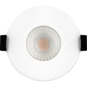 Luceco FType Smart Compact Flat Fire Rated Downlight 6W 580LM