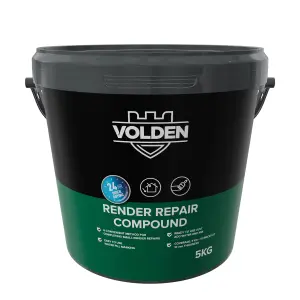 Volden Repair Render compound, 5kg Tub - Requires mixing before use