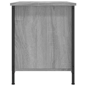 Berkfield TV Cabinet Grey Sonoma 80x40x50 cm Engineered Wood