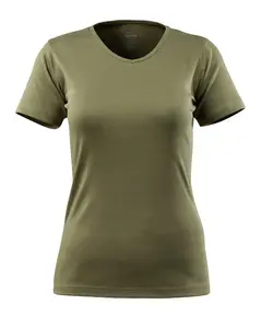 Mascot Crossover Nice Ladies T-shirt (Moss Green)  (XX Large)