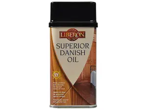 Liberon Superior Danish Oil 250ml for Wood Care and Protection