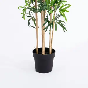 Blooming Artificial - Oriental Bamboo Bundle - Faux Garden Plants - Outdoor Tree