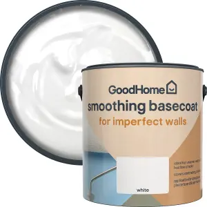 GoodHome Problem Walls White Basecoat, 2.5L