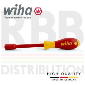 Wiha Hex Driver Screwdriver 1000v VDE Electrician 11mm SoftFinish Grip 00862