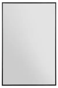 MirrorOutlet Artus - Black Aluminium Edged Wall Mirror 35" X 24" (90CM X 60CM)