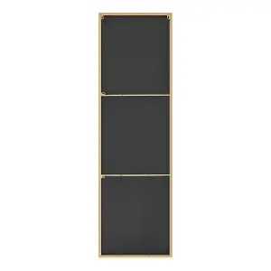 Emma Full Length Extra Large 170x50cm Gold Framed Rectangular Vertical Living Room Hallway Wall Mirror