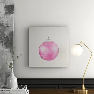 Chic Ornament I - Wrapped Canvas Print 50.8cm H x 50.8cm W x 3.81cm D