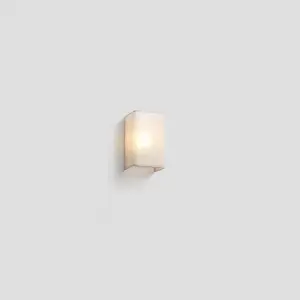 Luminosa Otton Rectangle Linen Up Down Wall Lamp Vertical