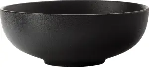 Maxwell & Williams Porcelain Coupe Black Salad Bowl Serving Food 19cm