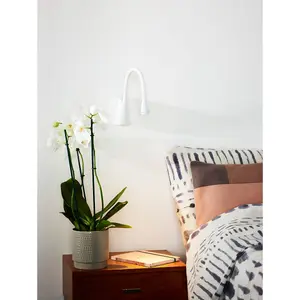 Lucide Galen-Led Modern Bedside Lamp - LED - 1x3W 3000K - White