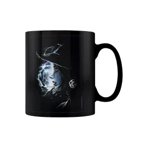 Grindstore Mystic Witch Mug Black/Light Blue (One Size)