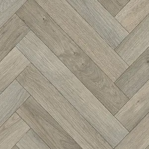 Neutral Modern Wood Effect Anti-Slip Vinyl Flooring for Home, Shops, Offices, 2.5mm Thick Vinyl Sheet-4m(13'1") X 2m(6'6")-8m²