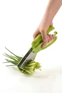 Ergonomic Lime Green Vegetable Cutter, Durable Vegetable Chopper For Kitchen, Versatile Vegetables Cutter