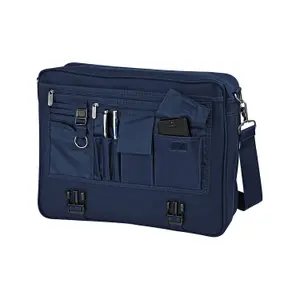 Quadra Portfolio Briefcase French Navy (One Size)