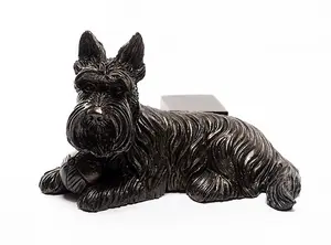 Scottish Terrier Plant Pot Feet - Set of 3 - L9 x W11.5 x H7.5 cm