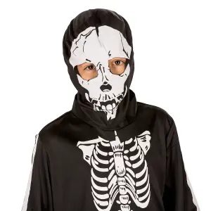 Boy's skeleton costume  - black 128 (8-10y)