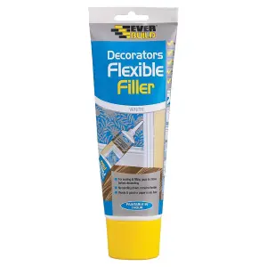 Everbuild Flexible Decorators Filler, White, 200 ml       EASIFLEX(n) (Pack of 3)