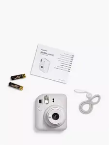 Fujifilm Instax Mini 12 Instant Camera With Built-In Flash & Hand Strap