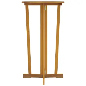 Berkfield Folding Bar Table 90x65x105 cm Solid Wood Teak