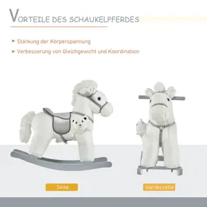 John Rocking Horse White