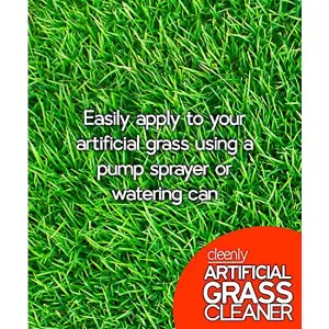 Cleenly Artificial Grass Cleaner for Dogs - Eliminates Pet Urine Stains and Odours - Fresh Bouquet Fragrance (10 Litres)