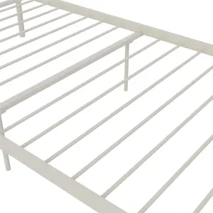 Jensen Metal Bed White, Single