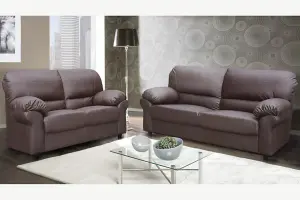 Furniture Stop - Saga 3 Seater Coventry Leather Sofa