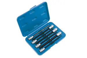 Laser Tools 6995 7pc Extra Long Hex Socket Bit Set 3/8" Drive