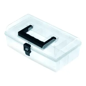 Performance Power Transparent 10in Compartment organiser case