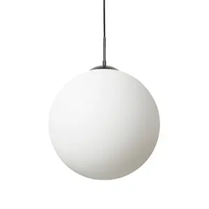 Herrera 1 - Light Globe Pendant Opal/White / 30cm H x 30cm W x 30cm D