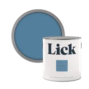 Lick Blue 05 Matt Emulsion paint, 2.5L