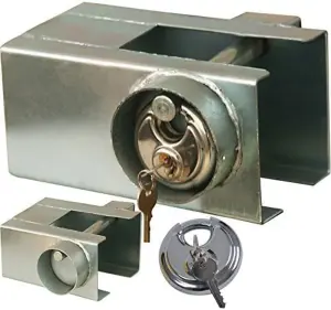 New Security Hitchlock Caravan Trailer Hitch Coupling Tow Ball Padlock