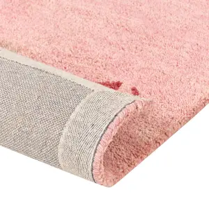 Wool Gabbeh Area Rug 200 x 300 cm Pink YULAFI