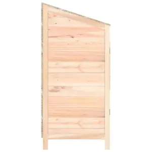 Berkfield Garden Shed 55x52x112 cm Solid Wood Fir