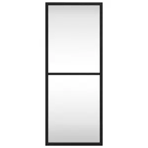 Mikayia Wall Mirror Black 40cm H x 40cm W