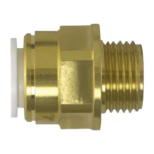 John Guest Speedfit Brass Coupler 28mm X 1" Male BSP