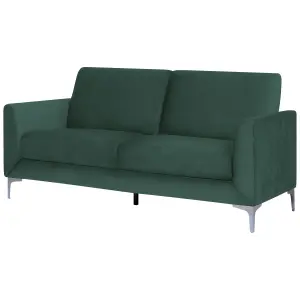 Velvet Living Room Set Green FENES