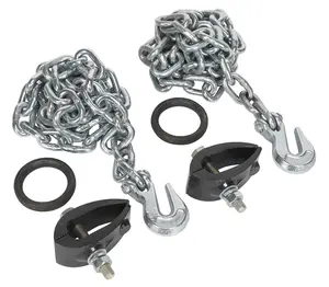 Sealey Chain Kit 2 x 2m Chains 2 x Clamps RE91/5/CK