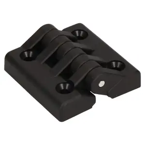 Industrial Polyamide Plastic Hinge 64x65mm Door Hatch Locker Italian Made 2PK