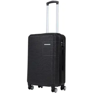 Newcom Hard Shell Trolley Suitcase 24" - Black