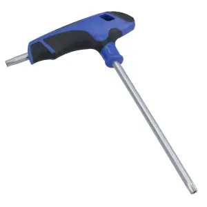 T40 Tamper Torx Star T Handle Wrench T Bar Short + Long High Torque Soft Grip