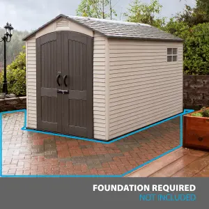 Lifetime 7 Ft. x 12 Ft. Outdoor Storage Shed