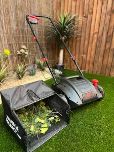 Artificial Grass Electric Power Broom Brush and Collect Pro UK