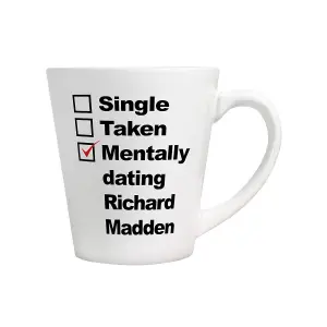 Grindstore Mentally Dating Richard Madden Mug White (One Size)