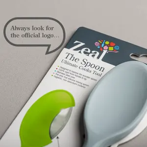 Zeal Silicone Cooking Spoon Duck Egg Blue