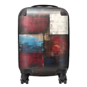 Rustic Harmony In Bold Colours Suitcase - Mini Cabin