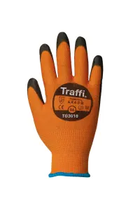 Traffi TG3010 Cut B PU Palm Dip Glove Pack of 10 Size 11